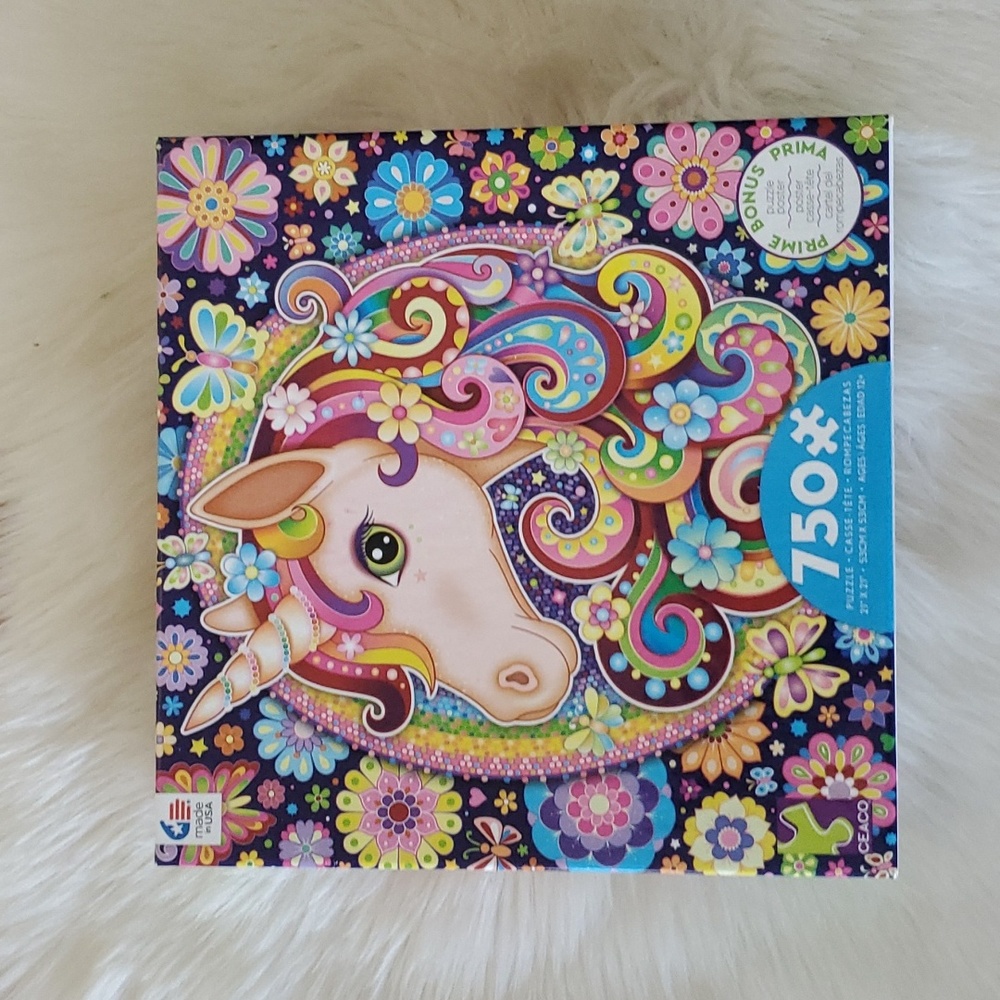 New groovy animals unicorn 750 piece puzzle